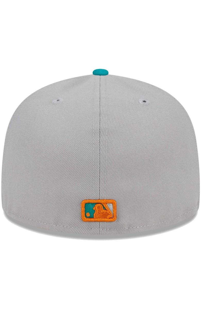 New Era Men's New Era Gray/Teal Chicago White Sox 59FIFTY Fitted Hat, Alternate, color, Gray