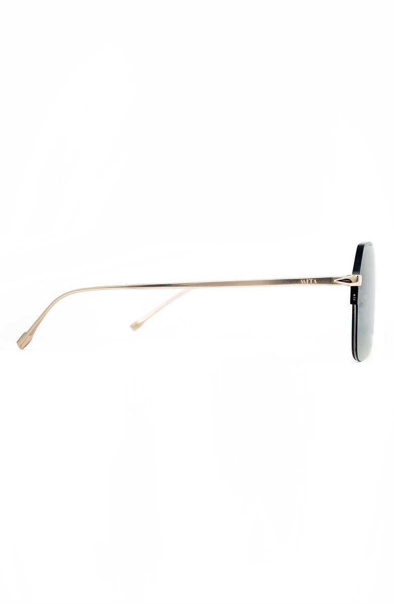 MITA SUSTAINABLE EYEWEAR 57mm Navigator Sunglasses, Alternate, color, 