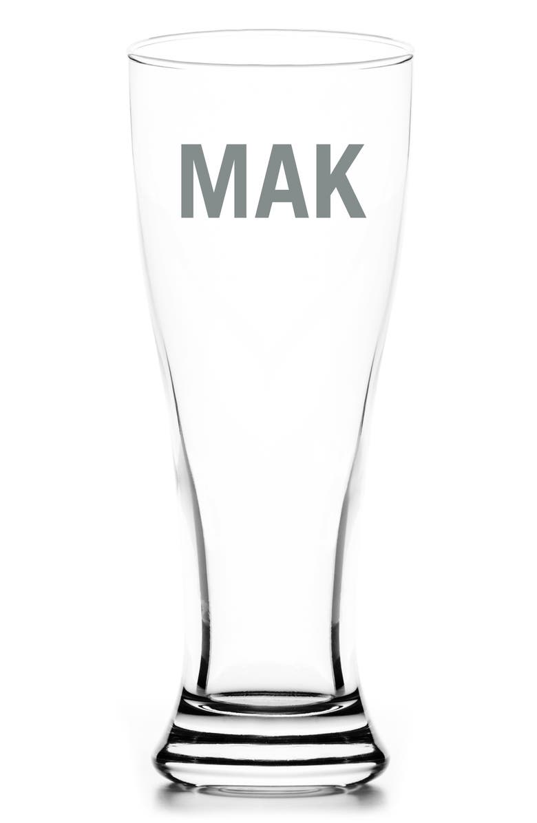 SHUTTERFLY Personalized Pilsner Glass, Alternate, color, 