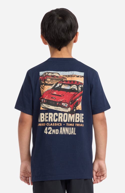 Abercrombie Boys Car Show T-shirt In Blue