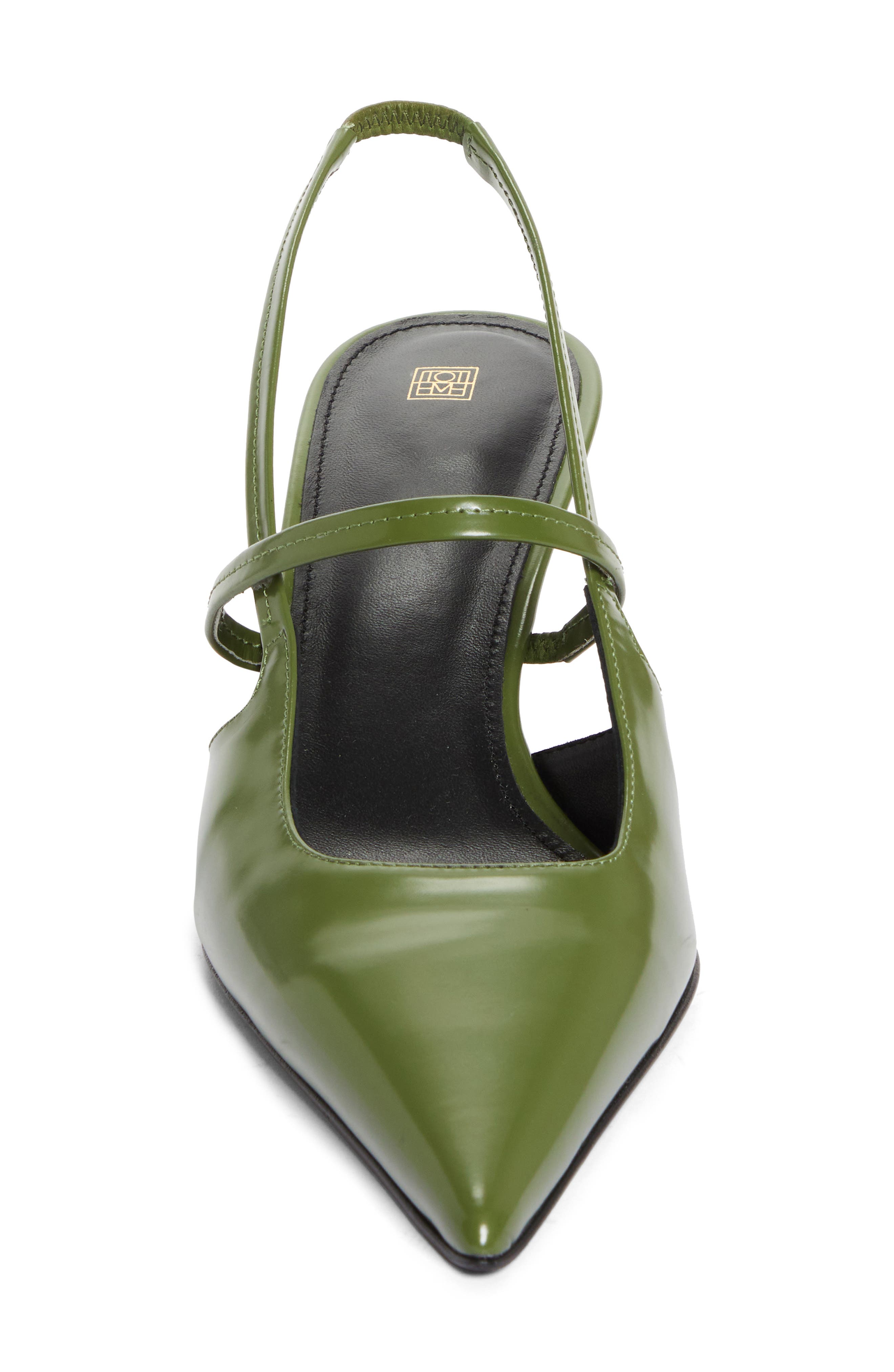 TOTEME The Sharp Kitten Heel Slingback Pump, Alternate, color, 