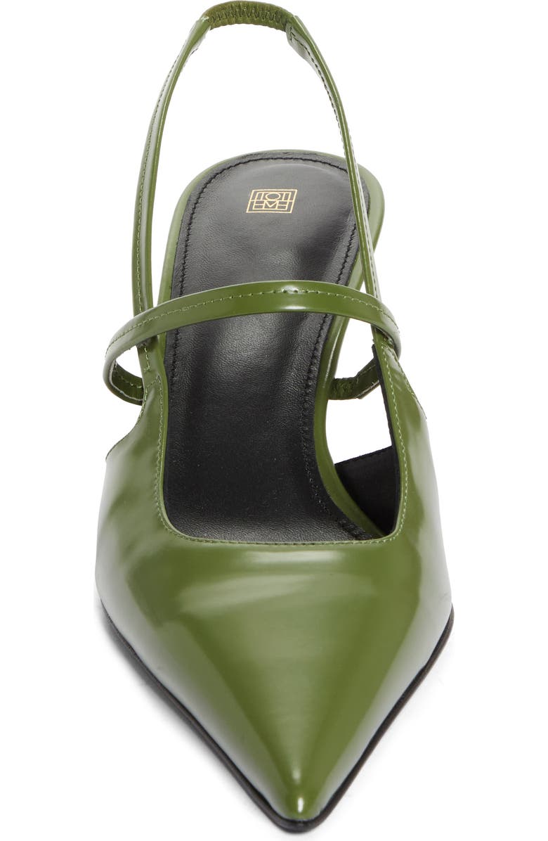 TOTEME The Sharp Kitten Heel Slingback Pump, Alternate, color,