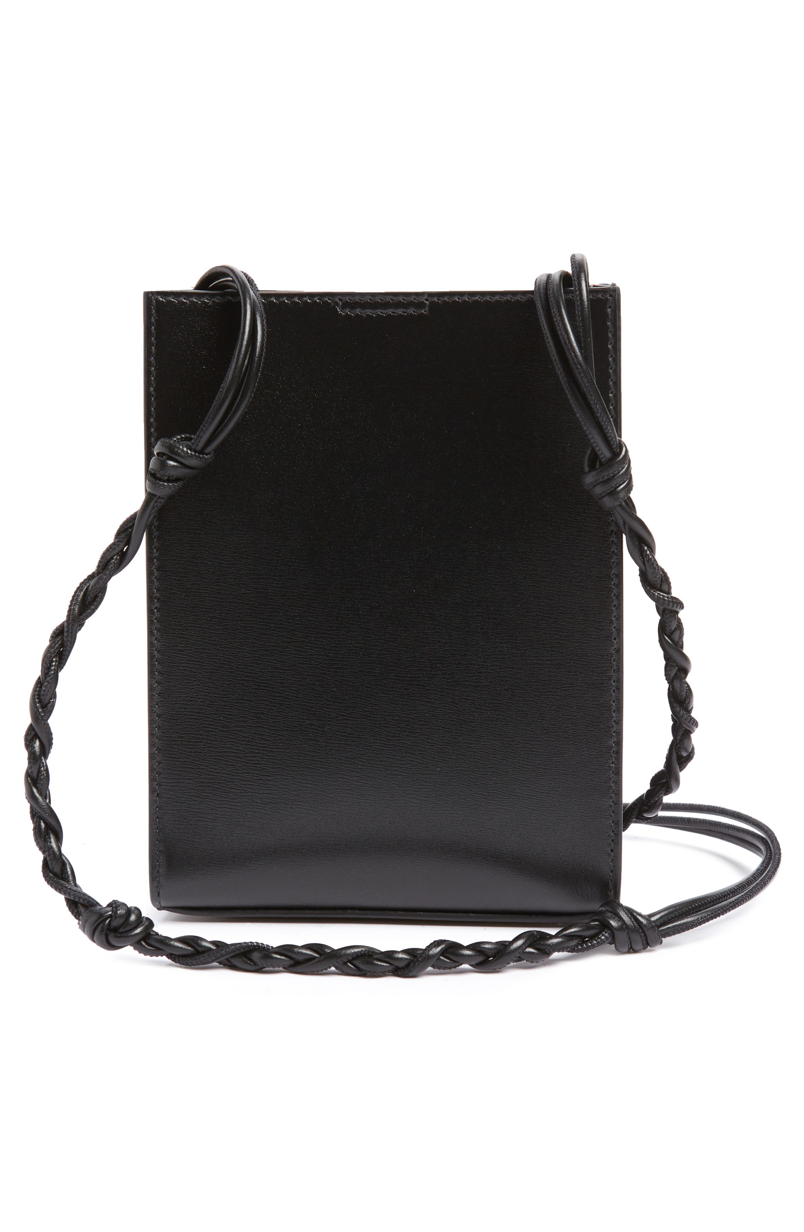 Jil Sander Small Leather Shoulder Bag, Alternate, color, 