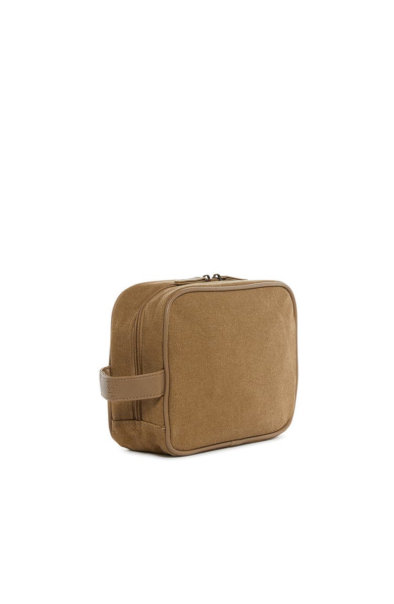 TRVL Design Mens Dopp Kit, Alternate, color, Tan