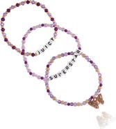 Juicy Couture Kids Kids "Juicy Superstar" Beaded Bracelet Set