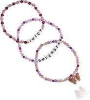 Juicy Couture Kids Kids "Juicy Superstar" Beaded Bracelet Set