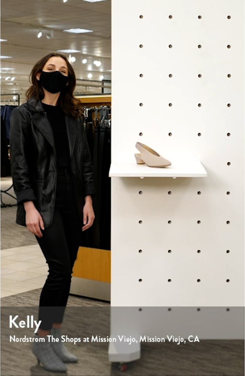 Beth Knit Slingback Pump, sales video thumbnail