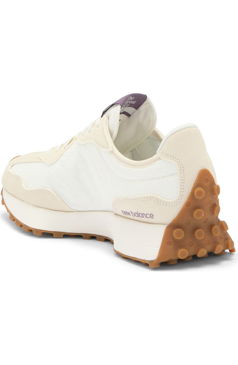 New Balance 327 Sneaker, Alternate, color, Linen/ Dark Ice Wine