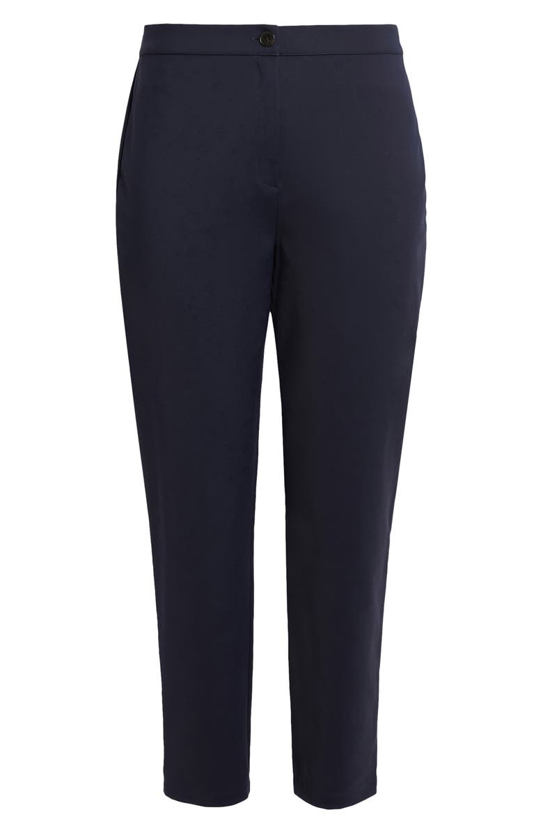 Marina Rinaldi Rosa Cotton Blend Canvas Trousers, Alternate, color, 