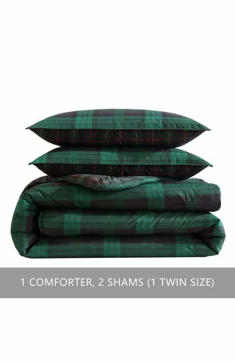 Eddie Bauer Woodland Tartan Plaid King Comforter Set