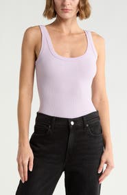 Good American Rib Tank Bodysuit