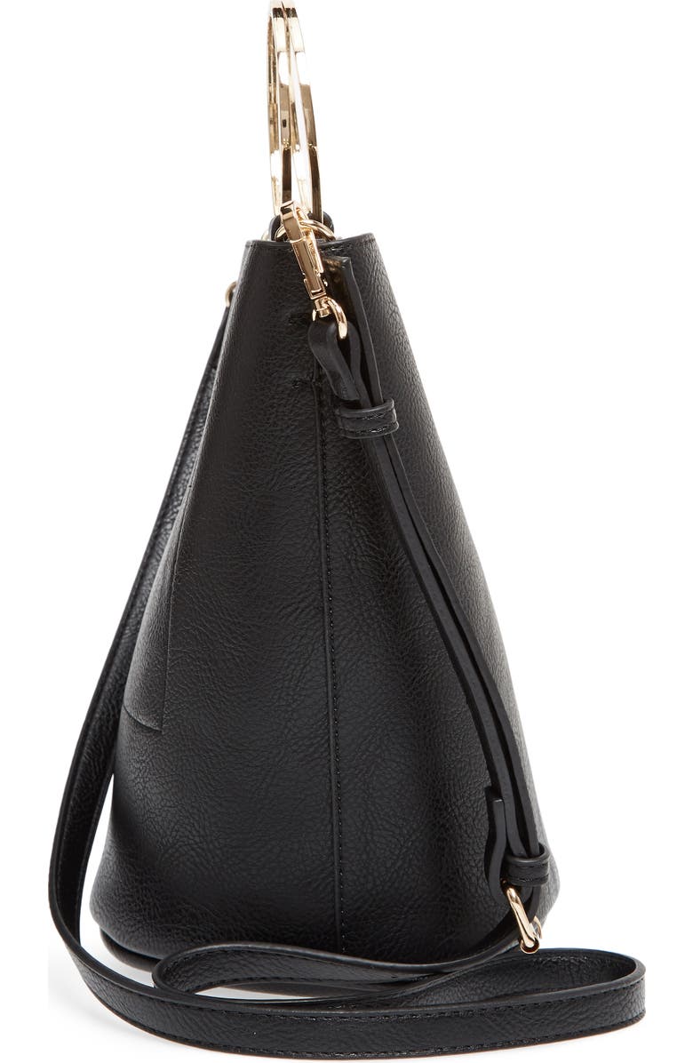 Mali + Lili Ilia Vegan Leather Ring Handle Bucket Bag, Alternate, color,