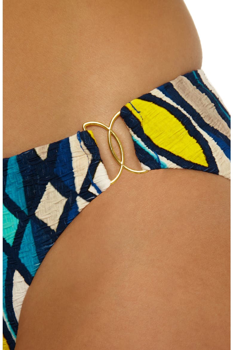 Paros Belted Hipster Bikini Bottoms, Alternate, color, MULTI
