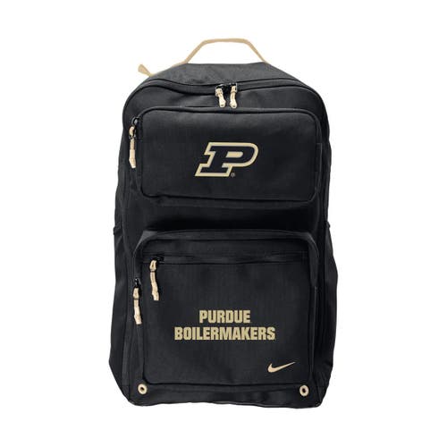 Nike Purdue Boilermakers Utility Speed Backpack In Black