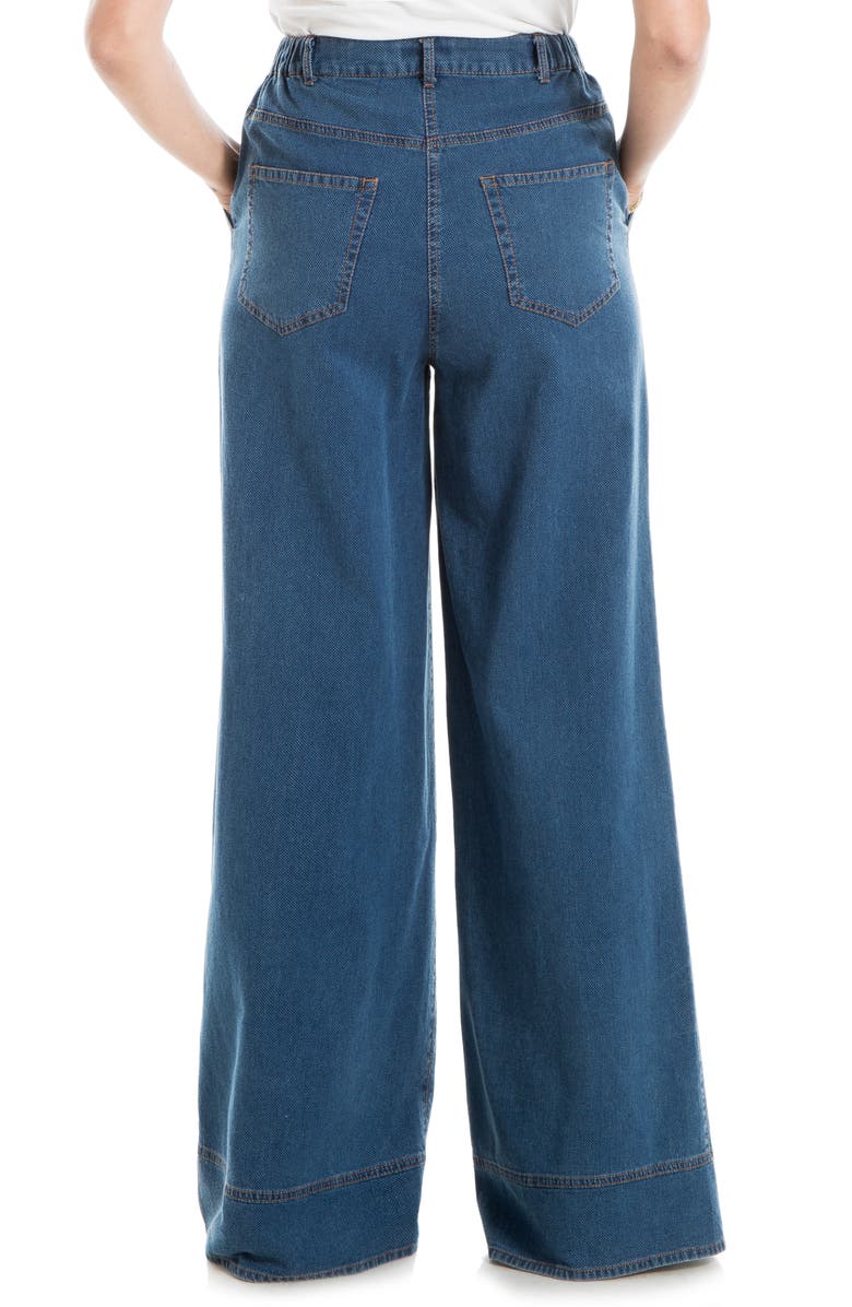 MAX STUDIO Wide Leg Jeans, Alternate, color, Indigo