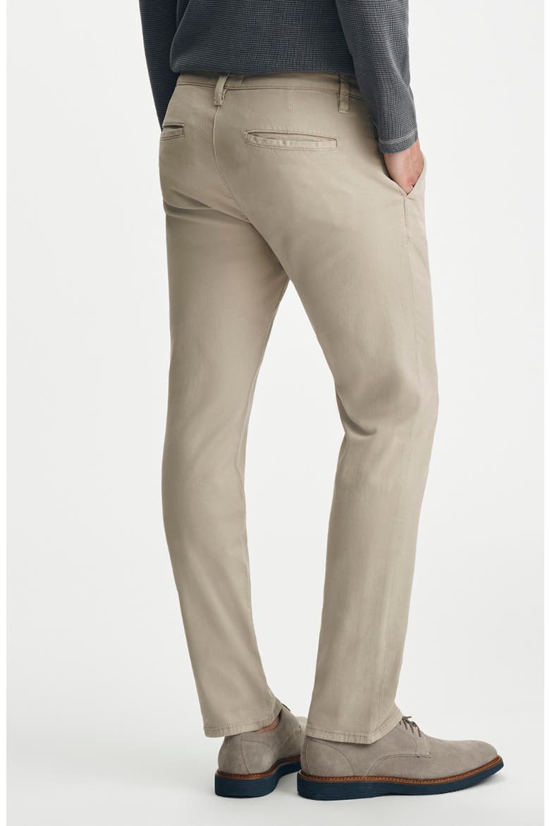 Will Pleated Slim Leg Chino Pants, Alternate, color, BONE LUXE TWILL