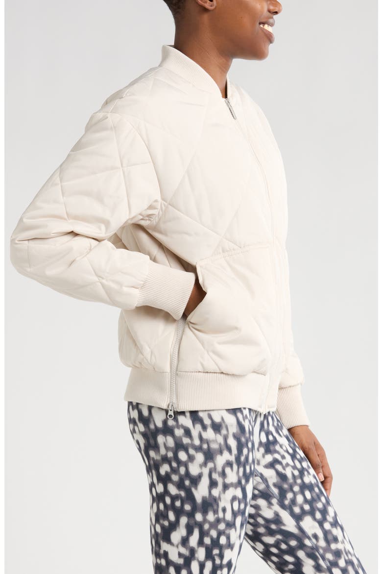 Quilted Aviator Jacket, Alternate, color, GREY MOONBEAM