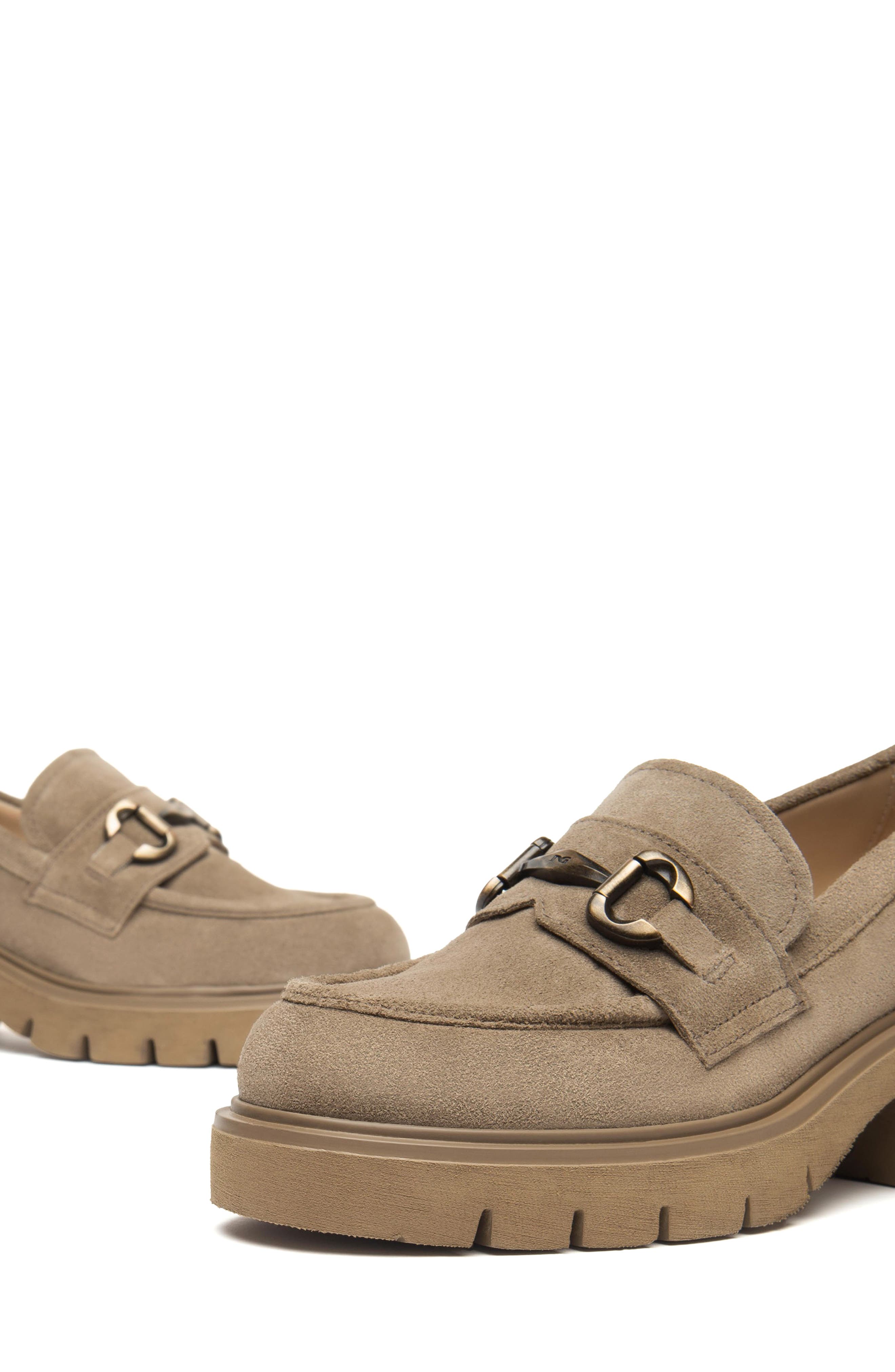 Lug Sole Loafer, Alternate, color, TAUPE