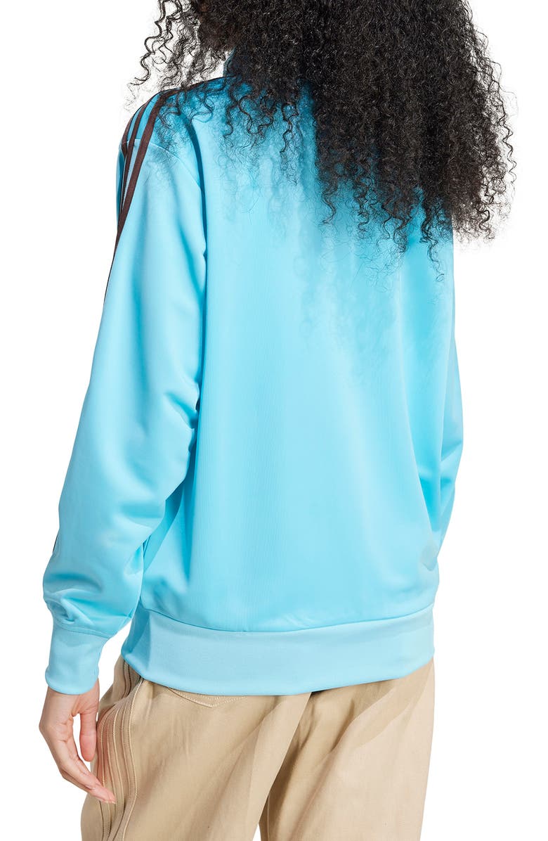 adidas Firebird Recycled Polyester Track Jacket, Alternate, color, Blue/ Auburn