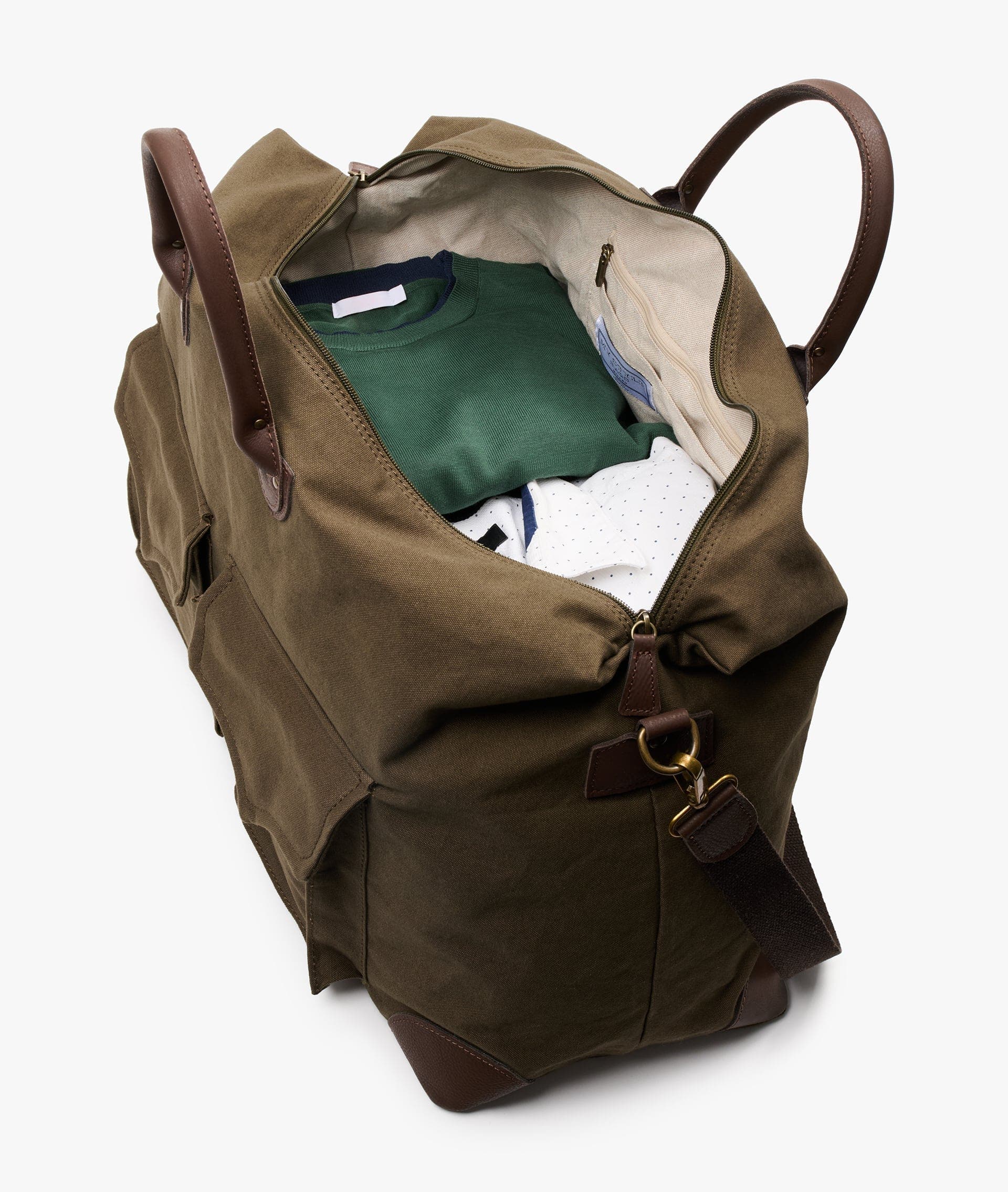 Harvard Duffel Bag Safari, Alternate, color, Olive