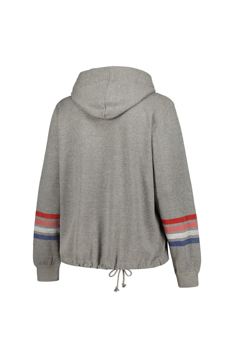 '47 Women's '47 Heather Gray Buffalo Bills Plus Size Upland Bennett Pullover Hoodie, Alternate, color,