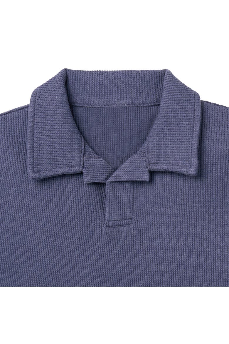 Johnny Collar Shirt and Shorts, Alternate, color, Odyssey Gray