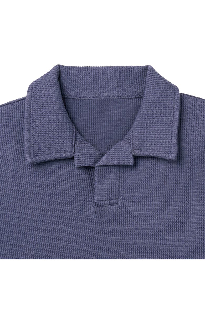 Modern Moments<sup>™</sup> by Gerber Johnny Collar Shirt and Shorts, Alternate, color, Odyssey Gray