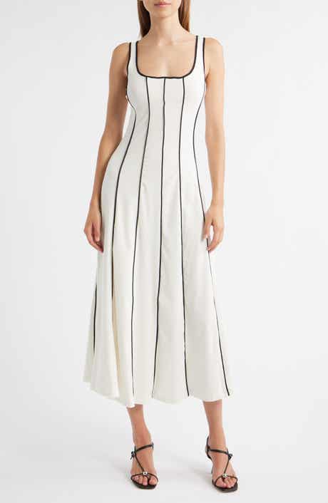 MANGO Sleeveless Midi Dress