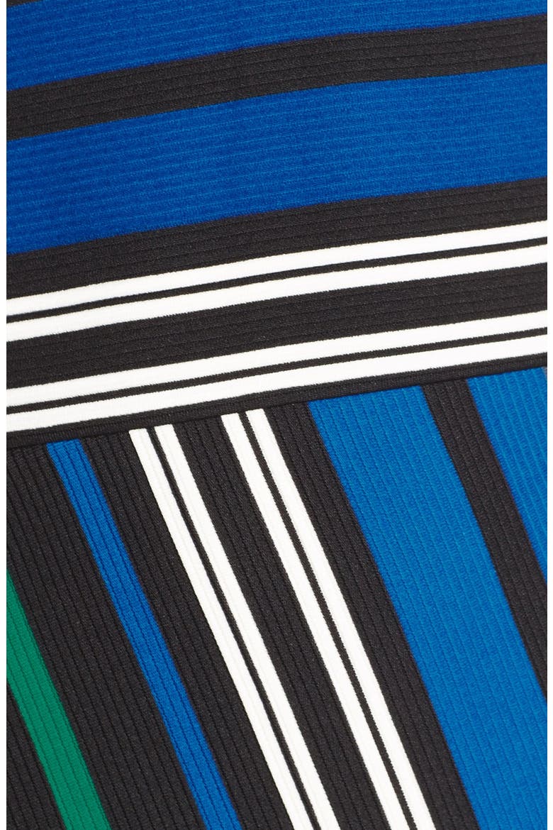 Stripe Ottoman Knit Sheath Dress, Alternate, color, BLUE