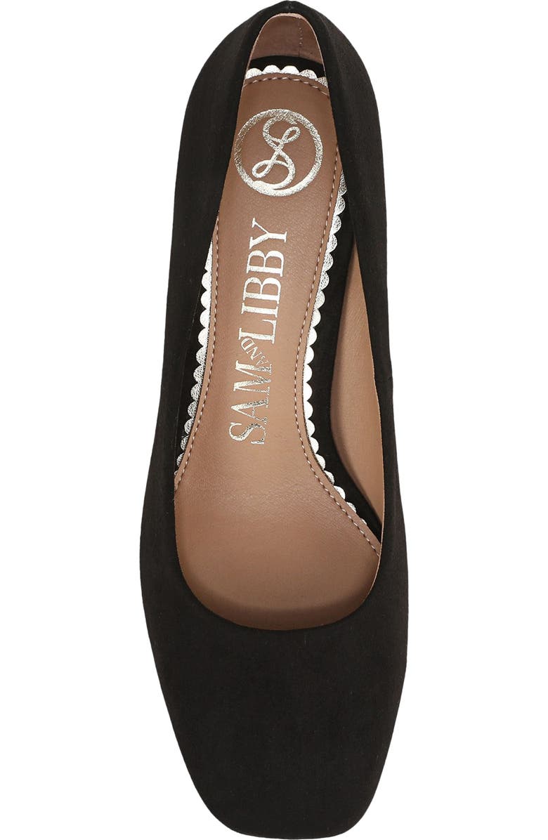 SAM & LIBBY Gianella Square Toe Pump, Alternate, color, Black