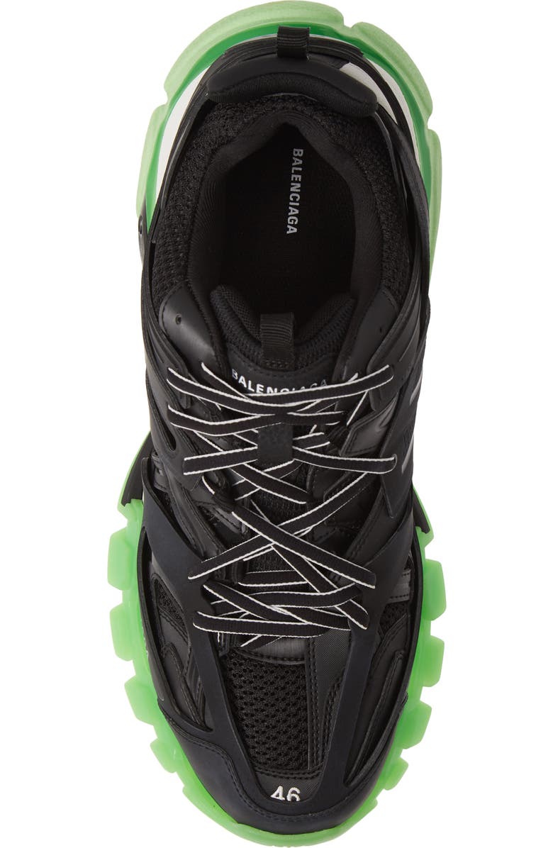 Balenciaga Track Glow in the Dark Sneaker, Alternate, color,