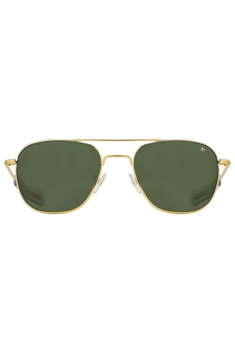 Original Pilot 57mm Aviator Nylon Polarized, Alternate, color, Gold - GNN-P