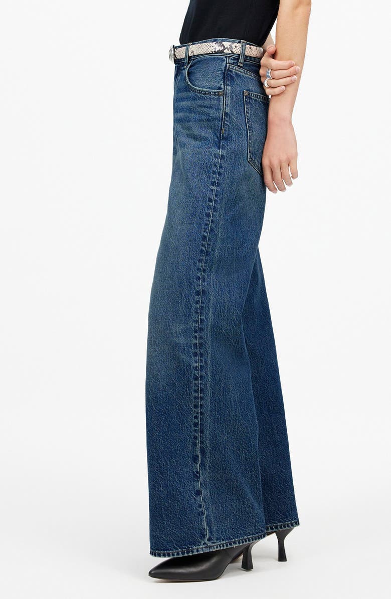 Madewell Superwide Leg Jeans, Alternate, color, Concho Wash
