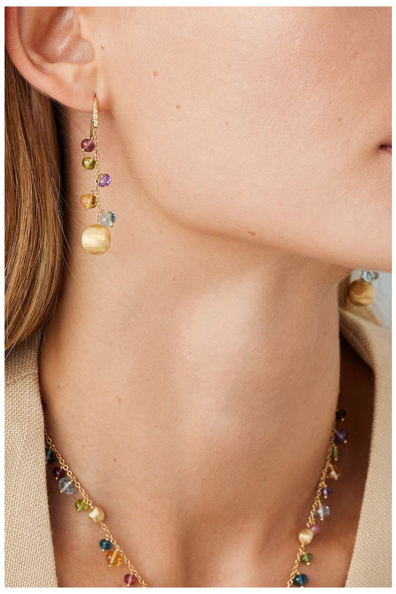 Africa Drop Earrings, Alternate, color, 18K YELLOW GOLD