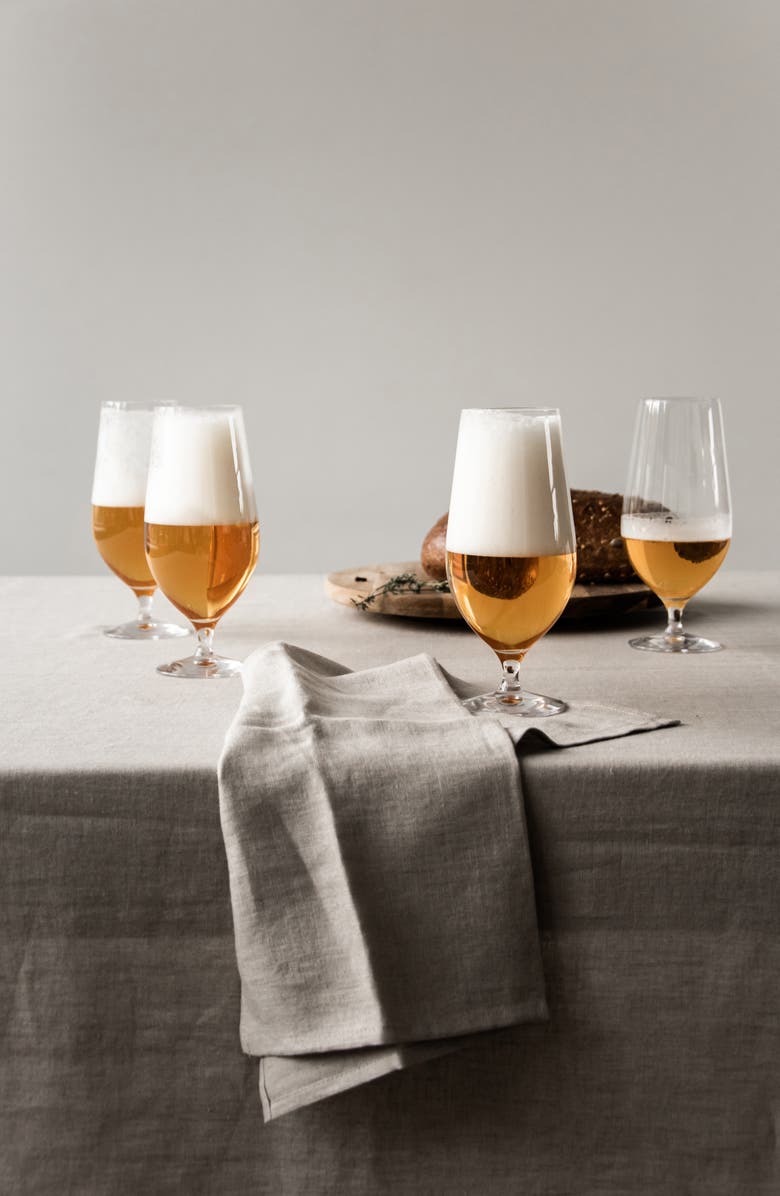 Orrefors Lager Glasses, Alternate, color, White