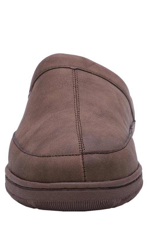 Lamo Julian Faux Wool Lined Clog In Brown