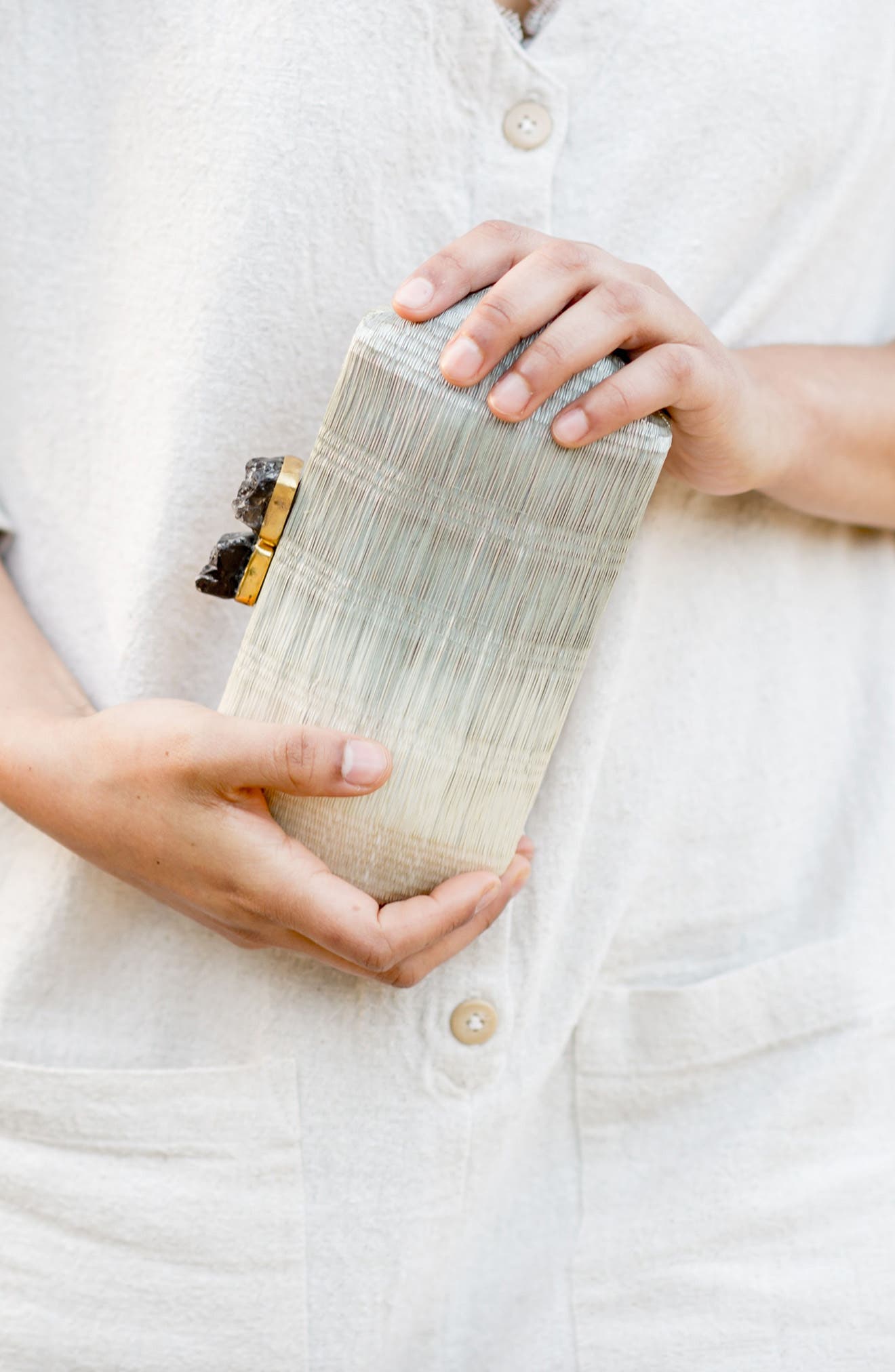 LIKHA Ombré Octagon Clutch, Alternate, color, 