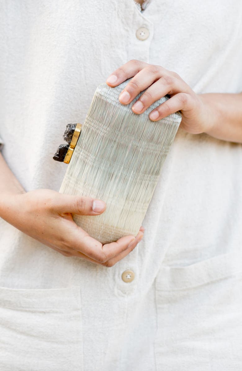 LIKHA Ombré Octagon Clutch, Alternate, color,