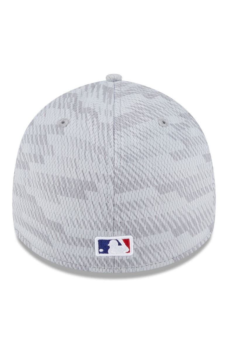 New Era Men's New Era Gray Texas Rangers 2025 MLB Clubhouse 39THIRTY Flex Hat, Alternate, color, 