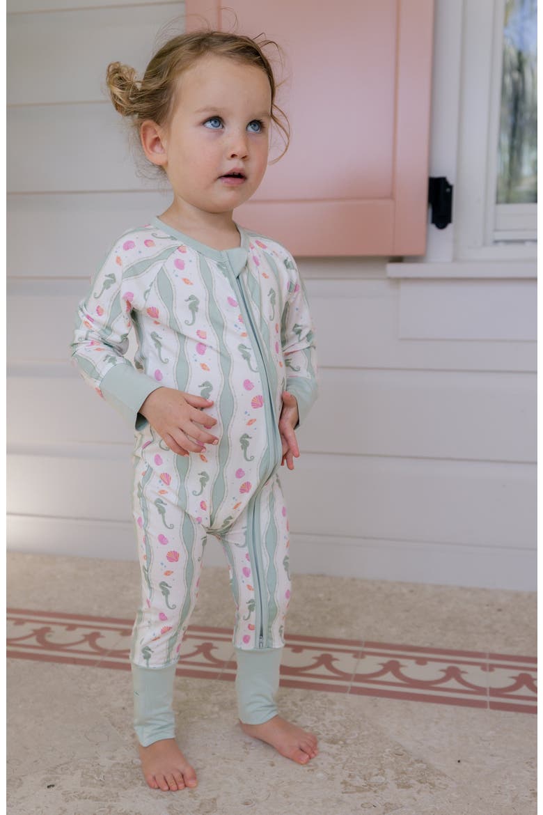 Shoreline Dreams Zipper Romper, Alternate, color, Shoreline Dreams