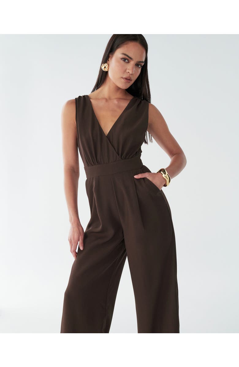 BWLDR Parker Jumpsuit, Alternate, color, Chocolate