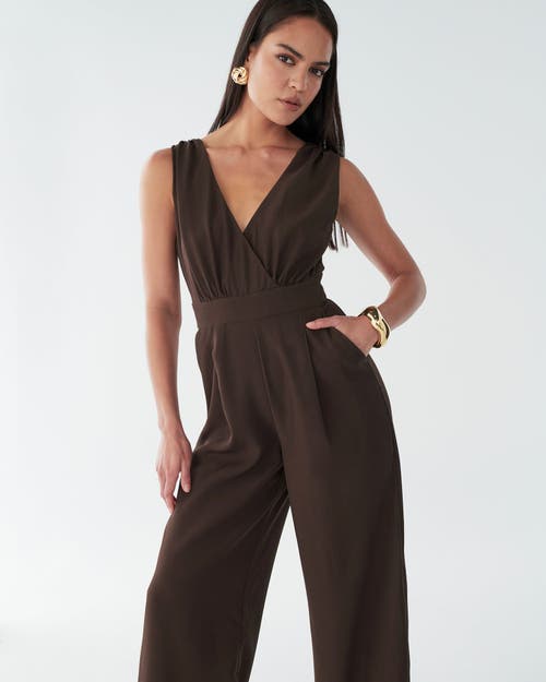 Bwldr Parker Jumpsuit In Brown