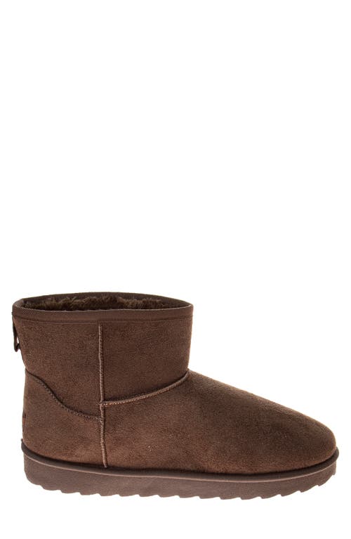 Avalanche Faux Shearling Lined Winter Boot In Brown