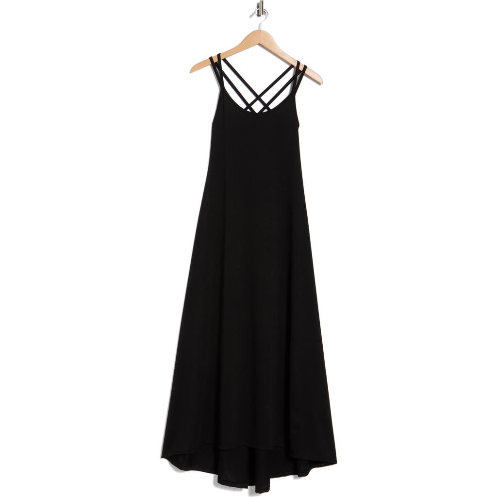 Go Couture Strappy Maxi Dress In Black