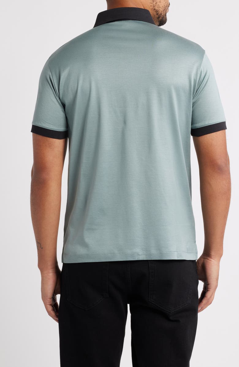 Emporio Armani Short Sleeve Ringer T-shirt, Alternate, color, Multi