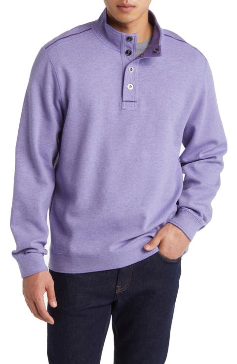Flipfield Reversible Snap Mock Neck Top
