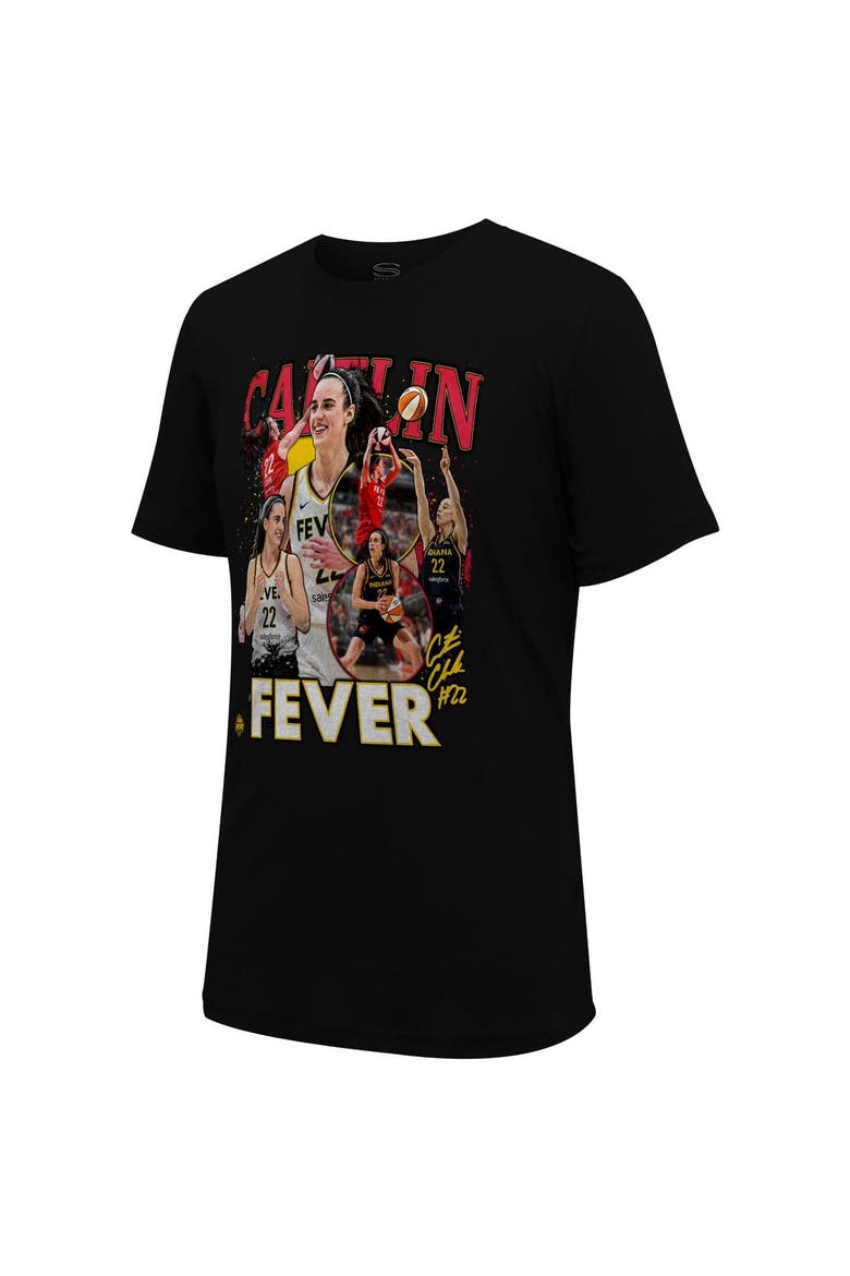 Unisex Stadium Essentials Caitlin Clark Black Indiana Fever  Crossroads T-Shirt, Alternate, color, Black