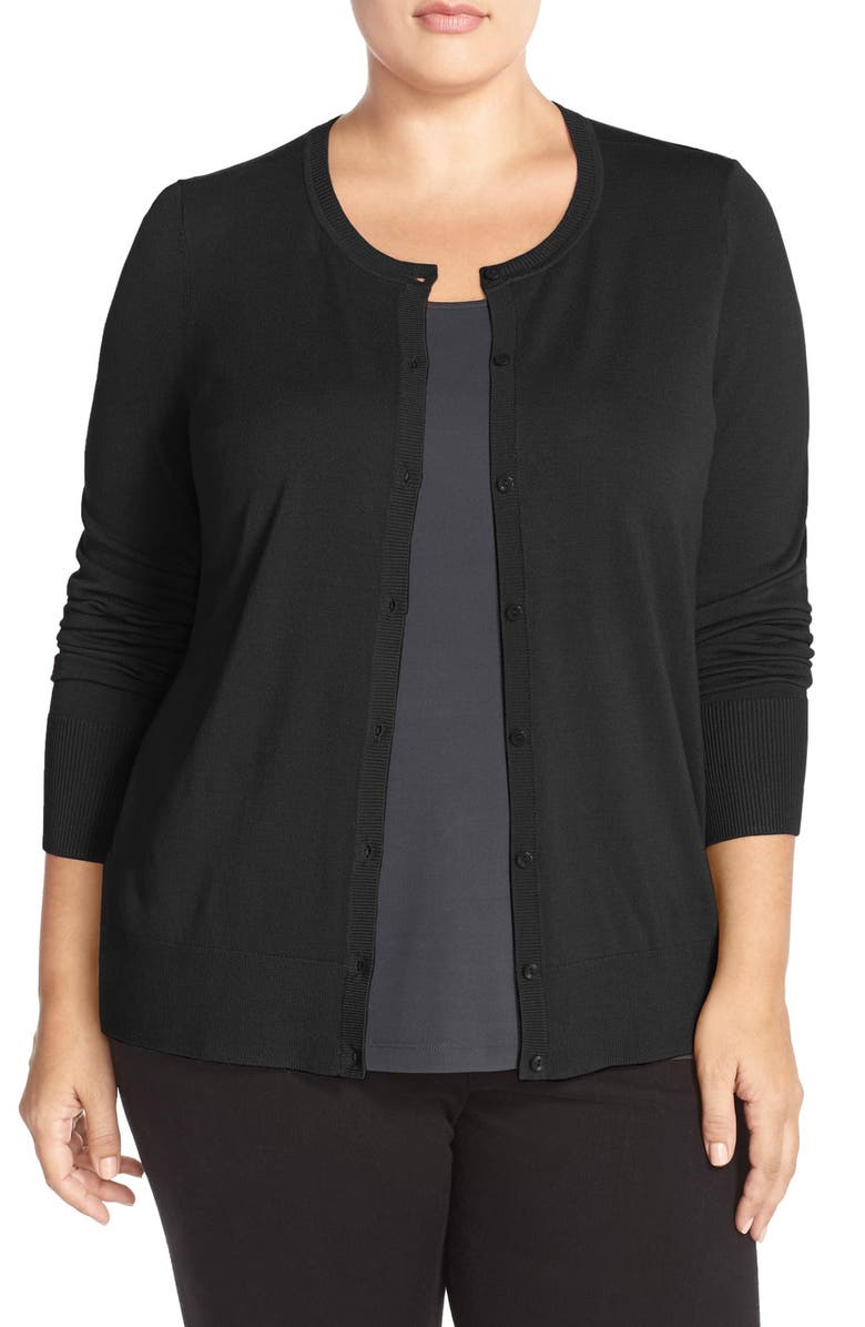Sejour Crewneck Cardigan, Main, color, 
