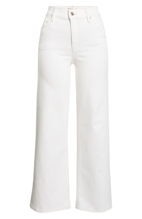 Le Pixie Slim Fit Palazzo Pants (Au Natural) (Petite)