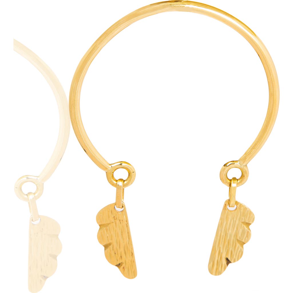 Adele Dejak Malaika Wings Bracelet In Gold